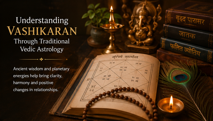 Traditional Vedic astrology consultation with horoscope analysis and spiritual guidance